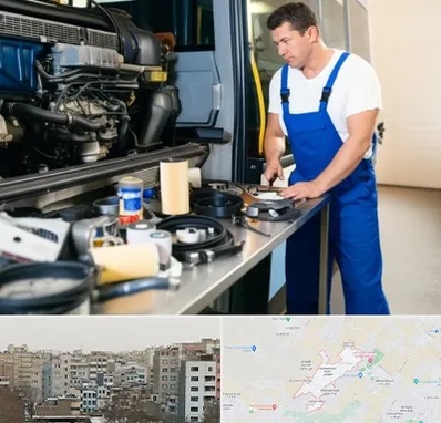 لوازم یدکی اتوبوس در محمد شهر کرج 