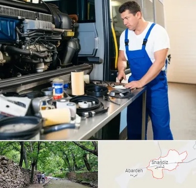 لوازم یدکی اتوبوس در شاندیز مشهد 