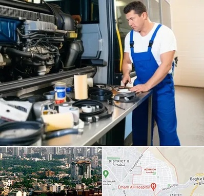 لوازم یدکی اتوبوس در عظیمیه کرج 