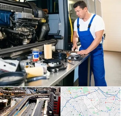 لوازم یدکی اتوبوس در ستارخان شیراز 