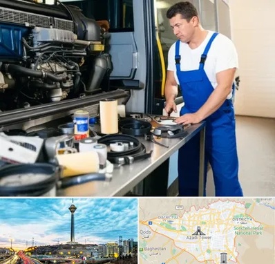 لوازم یدکی اتوبوس در تهران