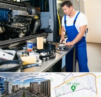 لوازم یدکی اتوبوس در سعادت آباد 