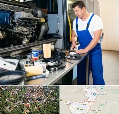 لوازم یدکی اتوبوس در دماوند