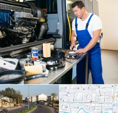 لوازم یدکی اتوبوس در ضیابری رشت 