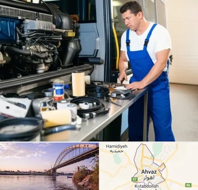 لوازم یدکی اتوبوس در اهواز