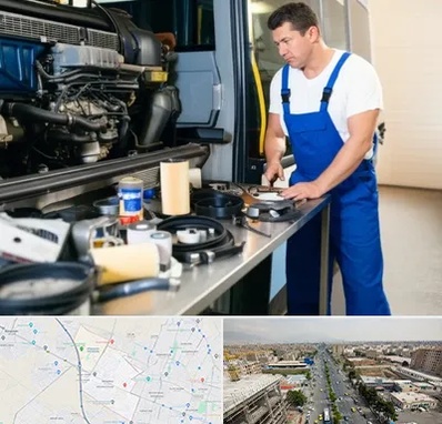 لوازم یدکی اتوبوس در حصارک کرج 