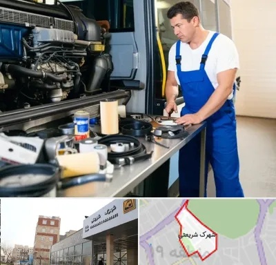 لوازم یدکی اتوبوس در شهرک شریعتی