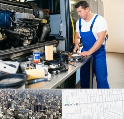لوازم یدکی اتوبوس در جیحون 