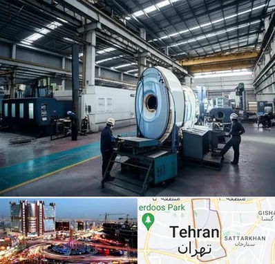 تولید کننده قطعات ماشین سنگین در صادقیه 