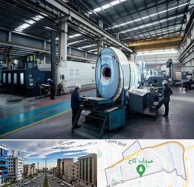 تولید کننده قطعات ماشین سنگین در سعادت آباد 