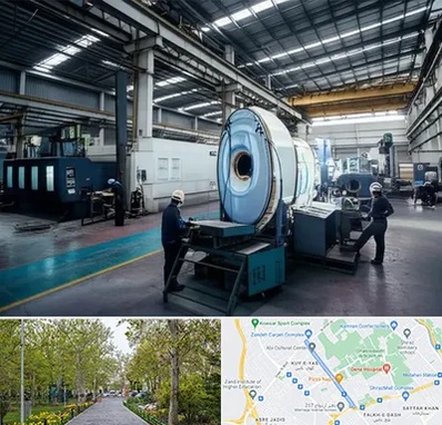 تولید کننده قطعات ماشین سنگین در قدوسی غربی شیراز 