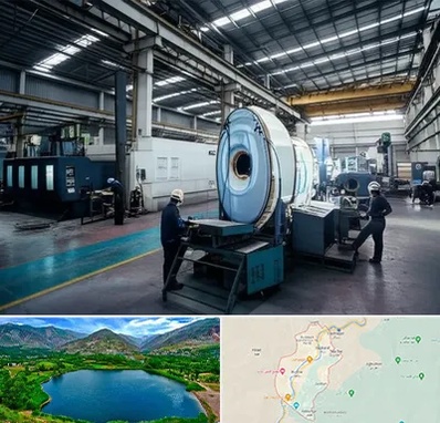 تولید کننده قطعات ماشین سنگین در رودبار