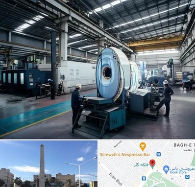 تولید کننده قطعات ماشین سنگین در فلکه گاز شیراز 