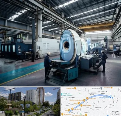 تولید کننده قطعات ماشین سنگین در اندرزگو 