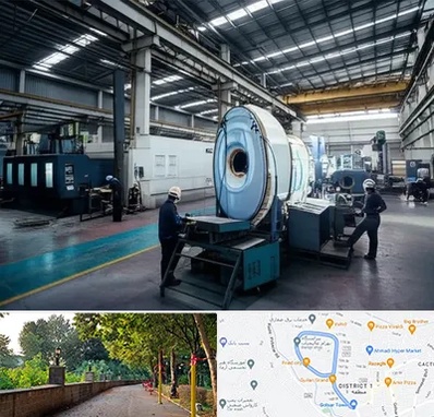 تولید کننده قطعات ماشین سنگین در بلوار گیلان رشت 