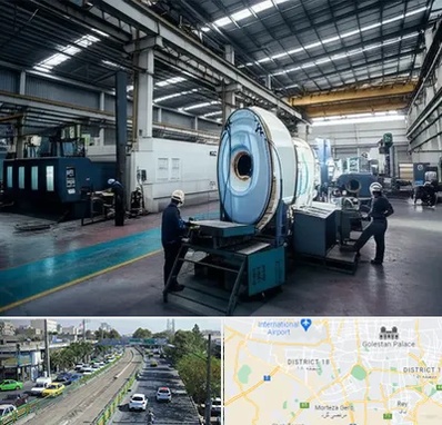 تولید کننده قطعات ماشین سنگین در جنوب تهران 