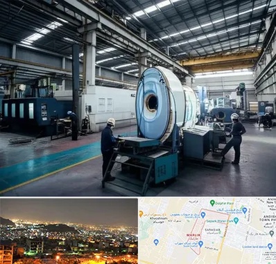 تولید کننده قطعات ماشین سنگین در مارلیک کرج 