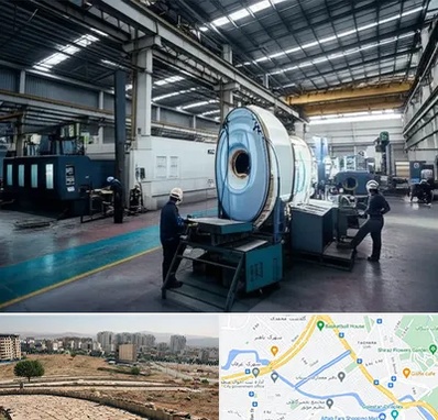 تولید کننده قطعات ماشین سنگین در کوی وحدت شیراز 