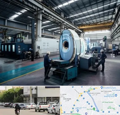 تولید کننده قطعات ماشین سنگین در قدوسی شرقی شیراز 