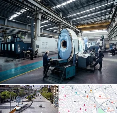 تولید کننده قطعات ماشین سنگین در خیابان زند شیراز 