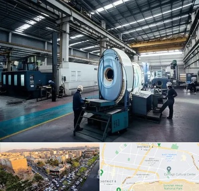 تولید کننده قطعات ماشین سنگین در تهرانپارس 