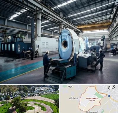 تولید کننده قطعات ماشین سنگین در مهرشهر کرج 