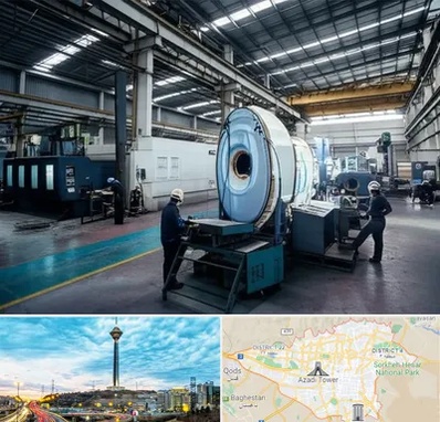 تولید کننده قطعات ماشین سنگین در تهران