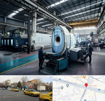 تولید کننده قطعات ماشین سنگین در شهناز تبریز 