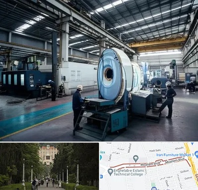 تولید کننده قطعات ماشین سنگین در بلوار معلم رشت 