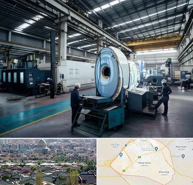 تولید کننده قطعات ماشین سنگین در رباط کریم