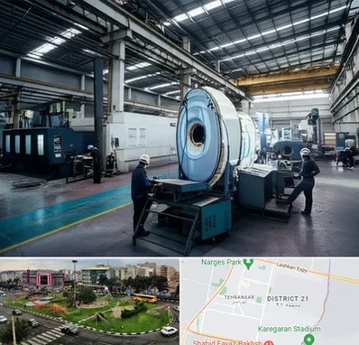 تولید کننده قطعات ماشین سنگین در تهرانسر 