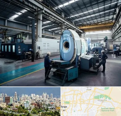 تولید کننده قطعات ماشین سنگین در شرق تهران 