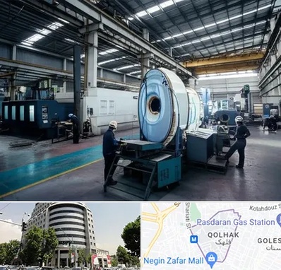 تولید کننده قطعات ماشین سنگین در قلهک 