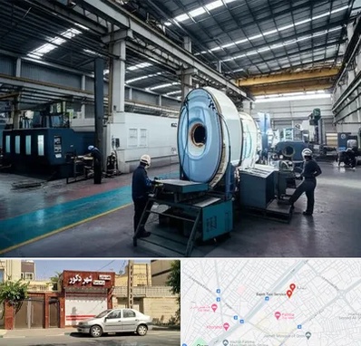 تولید کننده قطعات ماشین سنگین در باجک قم 