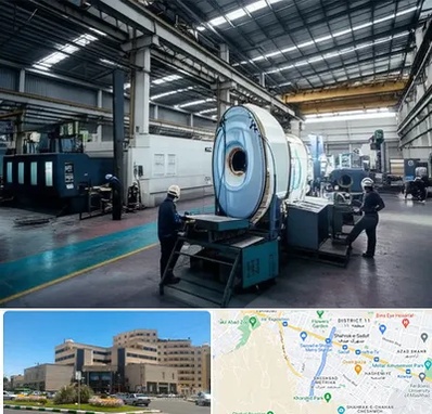 تولید کننده قطعات ماشین سنگین در صیاد شیرازی مشهد 