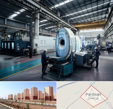 تولید کننده قطعات ماشین سنگین در پردیسان قم 