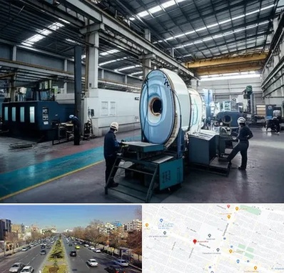 تولید کننده قطعات ماشین سنگین در بلوار معلم مشهد 