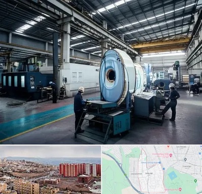 تولید کننده قطعات ماشین سنگین در سهند تبریز 