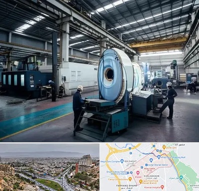 تولید کننده قطعات ماشین سنگین در معالی آباد شیراز 