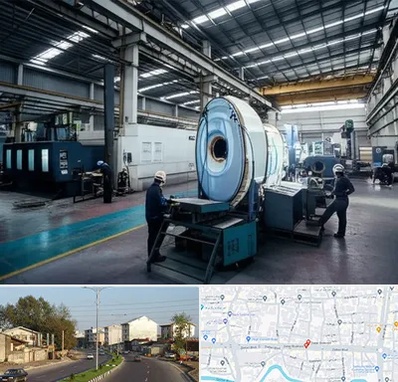 تولید کننده قطعات ماشین سنگین در ضیابری رشت 