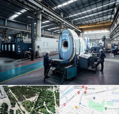 تولید کننده قطعات ماشین سنگین در سالاریه قم 