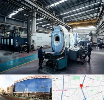 تولید کننده قطعات ماشین سنگین در نصف راه تبریز 