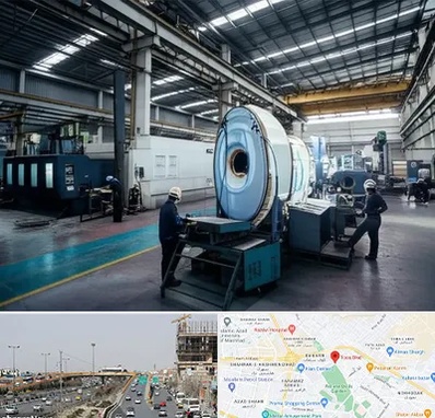 تولید کننده قطعات ماشین سنگین در بلوار توس مشهد 