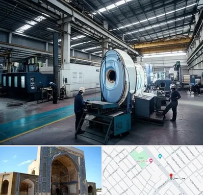 تولید کننده قطعات ماشین سنگین در مصلی مشهد 