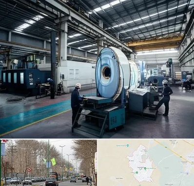 تولید کننده قطعات ماشین سنگین در نظرآباد کرج 