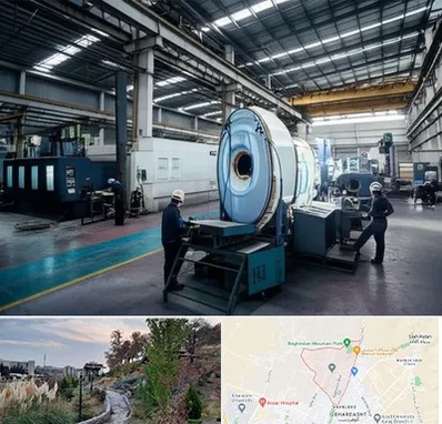 تولید کننده قطعات ماشین سنگین در باغستان کرج 