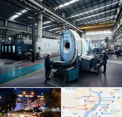 تولید کننده قطعات ماشین سنگین در کیانپارس اهواز 