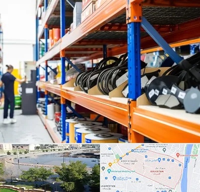 فروش عمده لوازم یدکی ماشین سنگین در گلستان اهواز 