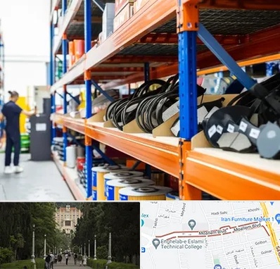 فروش عمده لوازم یدکی ماشین سنگین در بلوار معلم رشت 