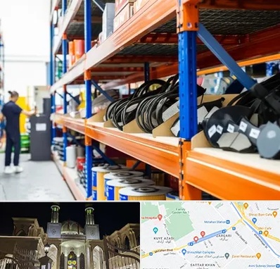 فروش عمده لوازم یدکی ماشین سنگین در زرگری شیراز